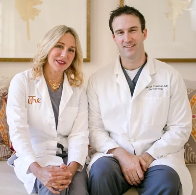 Dr. Lisa Donofrio and Dr. Kyle Coleman at Être Cosmetic Dermatology